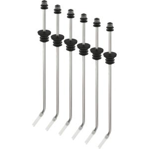 image:imageBLACKDECKER bev by BLACKDECKER Cocktail Maker Replacement Dispenser Straws Stainless Steel Dishwasher Safe 6 Pack BEST106