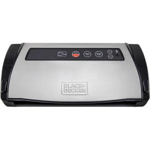 image:imageBlack  Decker BD8173 Vacuum Sealer Standard Silver amp BlackVacuum Sealer