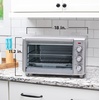 image:imageBLACKDECKER Crisp N Bake Air Fryer Countertop Convection Toaster Oven Large Capacity 6Slice 5in1 Fits 12 Pizza 60Min Timer Bake Broil Air Fry Toast Keep Warm Stainless Steel