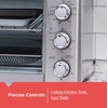 image:imageBLACKDECKER Crisp N Bake Air Fryer Countertop Convection Toaster Oven Large Capacity 6Slice 5in1 Fits 12 Pizza 60Min Timer Bake Broil Air Fry Toast Keep Warm Stainless Steel