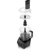 image:imageBLACKDECKER 3in1 Easy Assembly 8Cup Food Processor Stainless Steel SBlade EasyClean Touchpad Controls BlackLarge