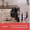image:imageBLACKDECKER 3in1 Easy Assembly 8Cup Food Processor Stainless Steel SBlade EasyClean Touchpad Controls BlackLarge Pack of 2