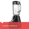 image:imageBLACKDECKER Crush Master Blender 10Speeds with Stainless Steel Blades Black BL2010BPGlass