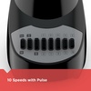image:imageBLACKDECKER Crush Master Blender 10Speeds with Stainless Steel Blades Black BL2010BPPlastic