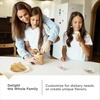 image:imageBLACKDECKER Ice Cream Maker for Families amp Kids  Make Protein Keto amp DairyFree Ice Cream Gelato amp Milkshakes at Home  Easy Creamy Pint Machine with MixInsIce Cream 2Pack Pint Jars