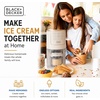 image:imageBLACKDECKER Ice Cream Maker for Families amp Kids  Make Protein Keto amp DairyFree Ice Cream Gelato amp Milkshakes at Home  Easy Creamy Pint Machine with MixInsIce Cream Maker
