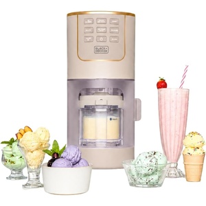 image:imageBLACKDECKER Ice Cream Maker for Families amp Kids  Make Protein Keto amp DairyFree Ice Cream Gelato amp Milkshakes at Home  Easy Creamy Pint Machine with MixInsIce Cream Maker