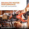 image:imageBLACKDECKER 20V MAX Brushless Cordless Reciprocating Saw Kit with 25Ah Battery and Charger Includes Three Blades for Wood and Metal Long Runtime Up to 33 Cuts Per Charge PowerConnect BLRS78E1Tool Only