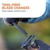 image:imageBLACKDECKER 20V MAX Brushless Cordless Reciprocating Saw Kit with 25Ah Battery and Charger Includes Three Blades for Wood and Metal Long Runtime Up to 33 Cuts Per Charge PowerConnect BLRS78E1Tool  Battery Kit