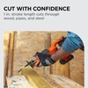 image:imageBLACKDECKER 20V MAX Brushless Cordless Reciprocating Saw Kit with 25Ah Battery and Charger Includes Three Blades for Wood and Metal Long Runtime Up to 33 Cuts Per Charge PowerConnect BLRS78E1Tool  Battery Kit