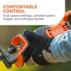 image:imageBLACKDECKER 20V MAX Brushless Cordless Reciprocating Saw Kit with 25Ah Battery and Charger Includes Three Blades for Wood and Metal Long Runtime Up to 33 Cuts Per Charge PowerConnect BLRS78E1Tool Only