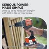 image:imageBLACKDECKER 20V MAX Cordless Brushless in Drill Driver 30 Pc Drill Bit Set and Screwdriver Bit Set 2Ah Battery and Charger Included PowerConnect Electric Drill Cordless BLD782PK30D1