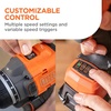 image:imageBLACKDECKER 20V MAX POWERCONNECT Brushless Cordless 12 In Drill Driver and 14 In Hex Impact Driver with 2Ah Battery and Charger Impact Drill Set with More Runtime High Torque LED BLDI782CKD1