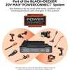 image:imageBLACKDECKER 20V MAX POWERCONNECT Brushless Cordless 12 In Drill Driver and 14 In Hex Impact Driver with 2Ah Battery and Charger Impact Drill Set with More Runtime High Torque LED BLDI782CKD1