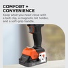 image:imageBLACKDECKER 20V MAX POWERCONNECT Brushless Cordless 12 In Drill Driver and 14 In Hex Impact Driver with 2Ah Battery and Charger Impact Drill Set with More Runtime High Torque LED BLDI782CKD1