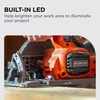 image:imageBLACKDECKER 20V MAX POWERCONNECT Brushless Cordless Circular Saw for Wood 6 12 In 165mm Includes 24T Circular Saw Blade 4300 RPM 50 Degree Bevel Tool Only BLCS78BTool Only