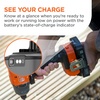 image:imageBLACKDECKER 20V MAX POWERCONNECT Brushless Cordless in Hex Impact Driver Set with 2Ah Battery and Charger 7 Pc Impact Driver Bit Set 2000 InLbs Torque 3200 RPM LED Light Ergonomic BLIM78D1