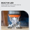 image:imageBLACKDECKER 20V MAX POWERCONNECT Cordless Brushless Jig Saw with Two Blades for Wood Plastic and Metal Dust Port 1 In Stroke Variable Speed Trigger LED Light Battery Not Included BLJS78BTool Only