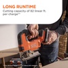 image:imageBLACKDECKER 20V MAX POWERCONNECT Cordless Brushless Jig Saw with Two Blades for Wood Plastic and Metal Dust Port 1 In Stroke Variable Speed Trigger LED Light Battery Not Included BLJS78BTool  Battery Kit