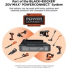 image:imageBLACKDECKER 20V MAX POWERCONNECT Cordless Brushless Jig Saw with Two Blades for Wood Plastic and Metal Dust Port 1 In Stroke Variable Speed Trigger LED Light Battery Not Included BLJS78BTool Only
