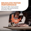 image:imageBLACKDECKER 20V MAX POWERCONNECT Cordless Brushless Jig Saw with Two Blades for Wood Plastic and Metal Dust Port 1 In Stroke Variable Speed Trigger LED Light Battery Not Included BLJS78BTool  Battery Kit