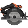 image:imageBLACKDECKER 20V MAX POWERCONNECT Brushless Cordless Circular Saw for Wood 6 12 In 165mm Includes 24T Circular Saw Blade 4300 RPM 50 Degree Bevel Tool Only BLCS78BTool Only