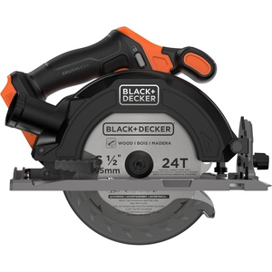 image:imageBLACKDECKER 20V MAX POWERCONNECT Brushless Cordless Circular Saw for Wood 6 12 In 165mm Includes 24T Circular Saw Blade 4300 RPM 50 Degree Bevel Tool Only BLCS78BTool Only
