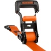 image:imageBLACKDECKER BDX1021 8Piece Ratchet Strap and Soft Loop Kit with HardSided Storage Case1 x 10 Heavy Duty