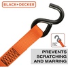 image:imageBLACKDECKER BDX1021 8Piece Ratchet Strap and Soft Loop Kit with HardSided Storage Case1 x 12 Mid Duty