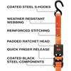 image:imageBLACKDECKER BDX1021 8Piece Ratchet Strap and Soft Loop Kit with HardSided Storage Case1 x 12 Mid Duty