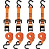 image:imageBLACKDECKER BDX1021 8Piece Ratchet Strap and Soft Loop Kit with HardSided Storage Case1 x 10 Heavy Duty