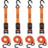 image:imageBLACKDECKER BDX1021 8Piece Ratchet Strap and Soft Loop Kit with HardSided Storage Case1 x 12 Mid Duty