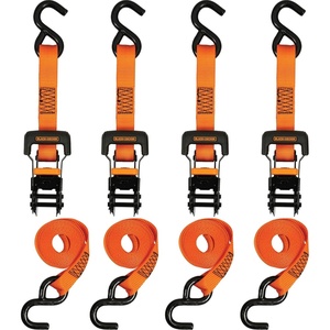image:imageBLACKDECKER BDX1021 8Piece Ratchet Strap and Soft Loop Kit with HardSided Storage Case1 x 10 Heavy Duty