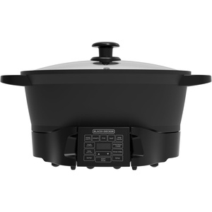 image:imageBLACKDECKER Digital Multicooker 7QT Family Size 7in1 Functions Neat N Clean Technology Slow Cook SteamBoil Precision Roast SearSaut Rice Sous Vide Keep Warm Ceramic Nonstick