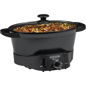 image:imageBLACKDECKER Multicooker 7QT Family Size 5in1 Functions Neat N Clean Technology Slow Cook SteamBoil Precision Roast SearSaute amp Rice