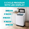 image:imageBLACKDECKER 45 Cu Ft Front Load Washer 120V BFLW45M White09 Cu Ft