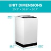 image:imageBLACKDECKER 45 Cu Ft Front Load Washer 120V BFLW45M White17 Cu Ft