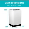 image:imageBLACKDECKER 45 Cu Ft Front Load Washer 120V BFLW45M White30 Cu Ft