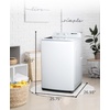 image:imageBLACKDECKER 45 Cu Ft Front Load Washer 120V BFLW45M White41 Cu Ft