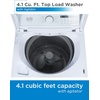 image:imageBLACKDECKER 45 Cu Ft Front Load Washer 120V BFLW45M White41 Cu Ft