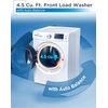 image:imageBLACKDECKER 45 Cu Ft Front Load Washer 120V BFLW45M White45 Cu Ft