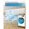 image:imageBLACKDECKER 45 Cu Ft Front Load Washer 120V BFLW45M White45 Cu Ft