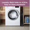 image:imageBLACKDECKER 4Tier Expandable Collapsible Clothes Drying Rack Telescopic Height Foldable SpaceSaving Laundry Air Dryer for Towels Shirts amp Delicates  Durable Steel No Tools NeededBlackBlack