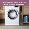 image:imageBLACKDECKER 4Tier Expandable Collapsible Clothes Drying Rack Telescopic Height Foldable SpaceSaving Laundry Air Dryer for Towels Shirts amp Delicates  Durable Steel No Tools NeededSilverGrey