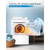 image:imageBLACKDECKER 70 Cu Ft Front Load Dryer 240V BLD67ME White7 Cu Ft