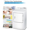 image:imageBLACKDECKER 70 Cu Ft Front Load Dryer 240V BLD67ME White7 Cu Ft