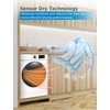 image:imageBLACKDECKER 70 Cu Ft Front Load Dryer 240V BLD67ME White8 Cu Ft