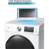 image:imageBLACKDECKER 70 Cu Ft Front Load Dryer 240V BLD67ME White8 Cu Ft