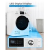 image:imageBLACKDECKER Front Load Washer 27 Cu Ft Compact Washing Machine with LED Display amp 16 CyclesWasher