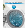 image:imageBLACKDECKER Front Load Washer 27 Cu Ft Compact Washing Machine with LED Display amp 16 CyclesWasher